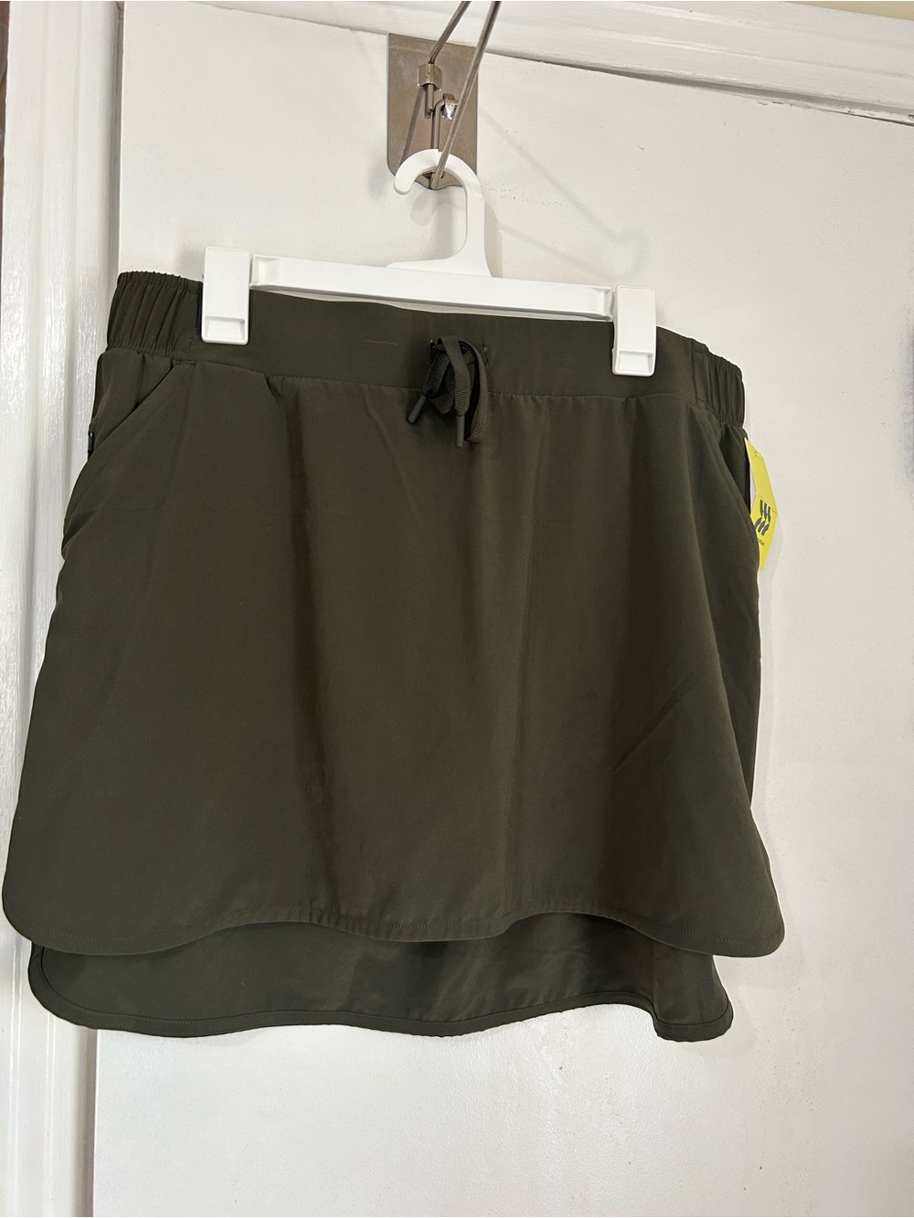 Target All In Motion Olive Green Athletic Skort with Drawstring